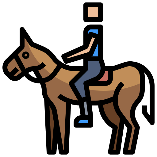 Horse ride icône