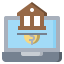 Online banking icon 64x64