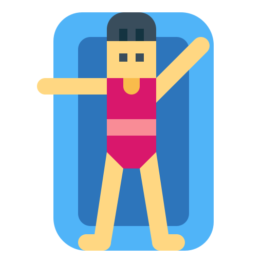 Sunbathing icon