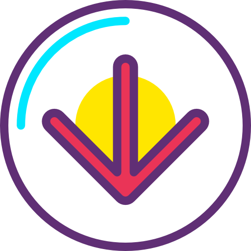 Down arrow icon