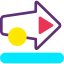 Down arrow icon 64x64