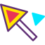 Diagonal arrow icon 64x64