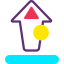 Up arrow icon 64x64