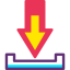 Down arrow icon 64x64
