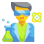 Scientist icon 64x64