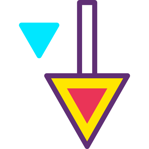 Down arrow icon