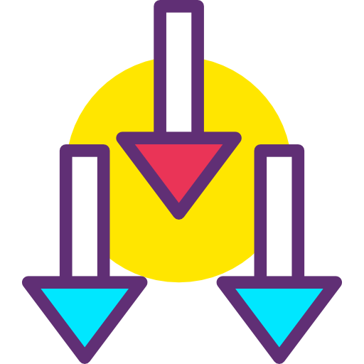Down arrow icon