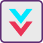 Down arrow icon 64x64
