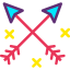 Diagonal arrows icon 64x64