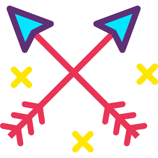 Diagonal arrows ícono