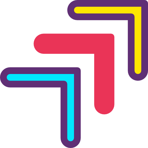 Diagonal arrow 상