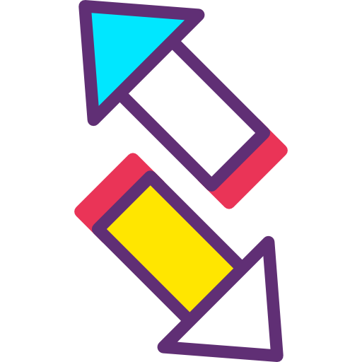 Диагональные стрелки иконка