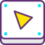Diagonal arrow icon 64x64