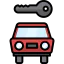 Rent a car icon 64x64