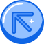 Diagonal arrow icon 64x64