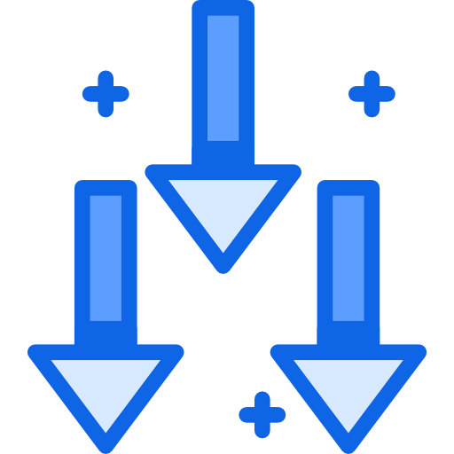 Down arrow icon