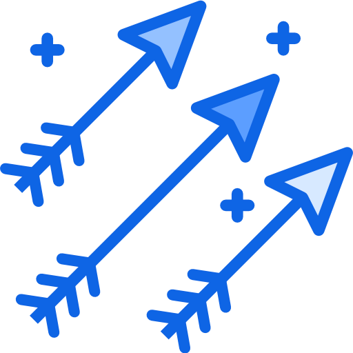 Diagonal arrows ícono