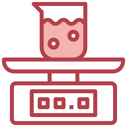 Weight scale icon