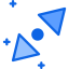 Diagonal arrows icon 64x64