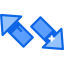 Diagonal arrows icon 64x64