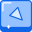 Diagonal arrow icon 64x64