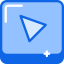 Diagonal arrow icon 64x64