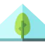 Eco house icon 64x64