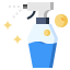 Cleaning spray icon 64x64