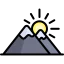 Mountains icon 64x64