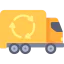Garbage truck icon 64x64