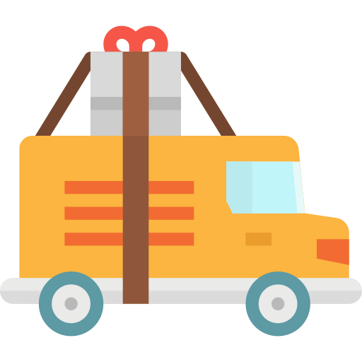 Delivery truck ícono