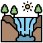 Waterfall Waterfall icon 64x64