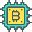 Bitcoin ícono 64x64