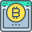 Bitcoin ícono 64x64