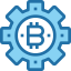 Bitcoin ícono 64x64