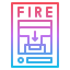 Fire alarm icône 64x64