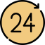 24 hours icon 64x64