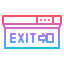 Exit door icône 64x64