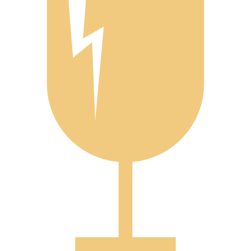 Fragile ícono