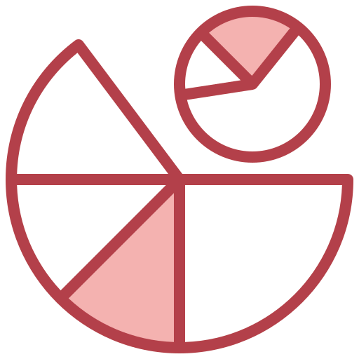 Pie chart icône