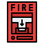 Fire alarm ícono 64x64
