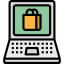 Online shopping icon 64x64