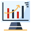 Chart icon 64x64