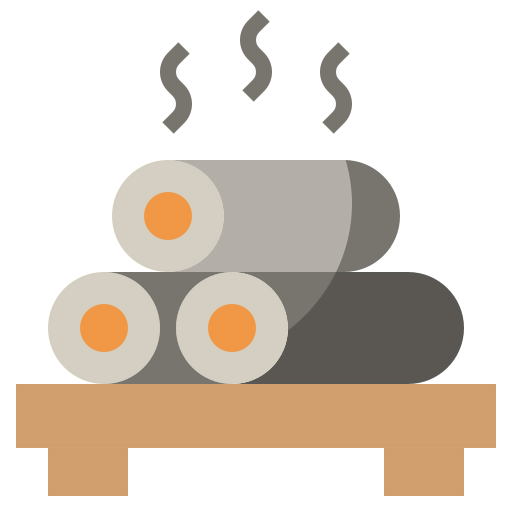 Spring rolls icon
