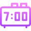 Digital alarm clock icon 64x64
