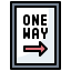 One way 图标 64x64