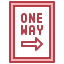 One way 图标 64x64