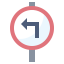 Left turn 图标 64x64