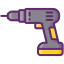 Hand drill icon 64x64