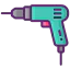 Hand drill icon 64x64
